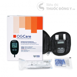 Hướng dẫn sử dụng nhanh máy đo đường huyết OGCare Italia