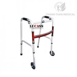 Khung Tập Đi Bánh Xe Lớn Lucass W-57 - Hỗ Trợ Đi Lại Cho Người Già, Người Khuyết