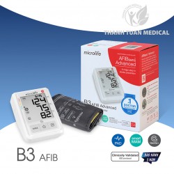 Máy Đo Huyết Áp Tự Động Microlife B3 AFIB Advance - Công Nghệ Afibsens+ Thế Hệ Mới Nhất Tầm Soát Rung Nhĩ - BH 5 Năm