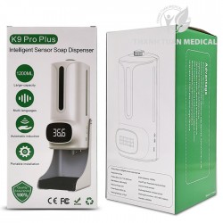 Máy Đo Thân Nhiệt Tích Hợp Sát Khuẩn Tay Tự Động ( 2 TRONG 1) K9 Pro - Báo động bằng giọng nói - BH 6 tháng