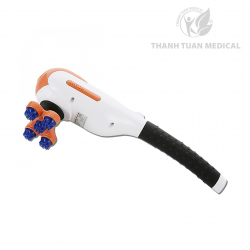Máy Massage Cầm Tay Hàn Quốc Welbutech Squirrel V5552 Với 5 Đầu Chức Năng - Bảo Hành 1 Năm