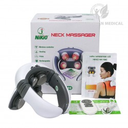 Máy Massage Cổ Xung Điện 4D Nikio NK-130 - Giảm Đau Nhức Cổ, Gáy Với 5 Chế Độ, 9 Cường Độ