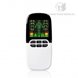 Máy Massage Xung Điện Nikio NK-102 Kết Hợp Đèn Hồng Ngoại Trị Liệu Mũi Có 8 Miếng Dán