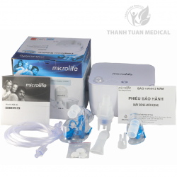 Máy Xông Mũi Họng Microlife NEB 200 (Microlife NEB-200) Thụy Sĩ  - Bảo hành chính hãng 3 Năm
