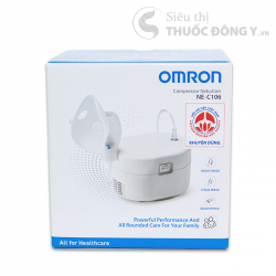 Máy Xông Mũi Họng Omron NE-C106 Nhật Bản - Bảo Hành 2 Năm