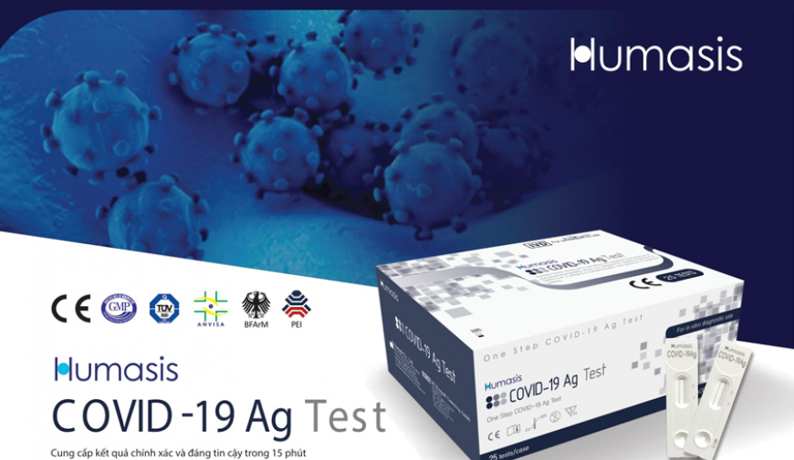 [Mới nhất] Test Humasis Covid-19 Ag Test phát hiện được biến chủng Omicron.
