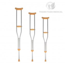 Nạng Inox Cho Người Lớn Tập Đi Lucass C-33