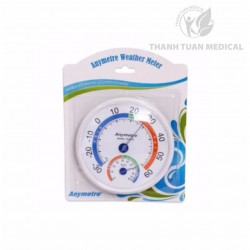 Nhiệt Ẩm Kế Cơ Học Tanaka TH101E - Công Nghệ Nhật Bản - Để Bàn Hoặc Treo Tường