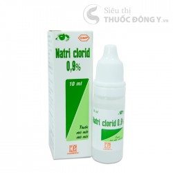 Nước Muối Nhỏ Mắt Natri Clorid 0.9% Pharmedic Chai 10ml