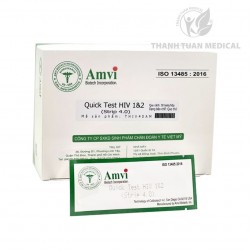 Que Test Thử Nhanh HIV 1&2 Strip 4.0 Amvi (Hộp 50 Que)