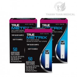 Que Thử Đường Huyết TRUE Metrix – Hộp 50 Que Hãng Mỹ (Số lượng có hạn)