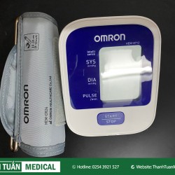 Review Máy đo Huyết Áp Omron Hem-8712 Nhật bản, mình mới mua dùng thử cho gia đình.