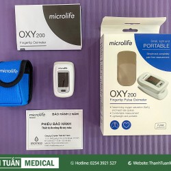 Review máy đo nồng độ Oxy trong máu và nhịp tim Microlife, mình mới mua dùng thử cho gia đình.