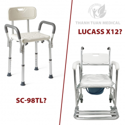So sánh ghế tắm SC-98TL và ghế tắm vệ sinh đa năng Lucass X12 - Chiếc ghế nào đáng mua hơn ?