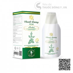 Nươc súc miệng Thảo dược Thanh Hương Plus – Giúp cân bằng độ pH trong khoang miệng, tạo hơi thở thơm sạch