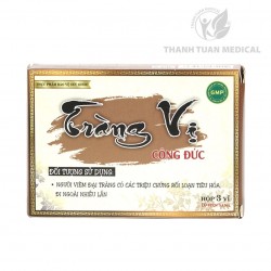 Viên uống Tràng Vị Công Đức (Đại Tràng) - Hỗ trợ làm giảm các triệu chứng rối loạn tiêu hóa, đại tràng co thắt do viêm đại tràng