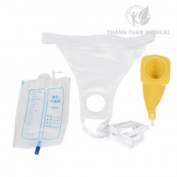 Bộ chụp tiểu Silicon Có Thể Tái Sử Dụng Dành Cho Nam Giới, Bệnh Nhân Nằm Liệt Giường - Bộ Chụp Tiểu Nam