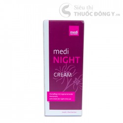 [Tuýp 50ml] Kem hỗ trợ điều trị suy giãn tĩnh mạch Medi Night Creme - Tuýp dùng vào ban đêm
