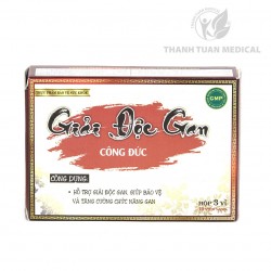 Viên uống Giải Độc Gan Công Đức (Can Huyết) - Hỗ trợ giải độc gan, giúp bảo vệ và tăng chức năng gan - Hộp 30 viên