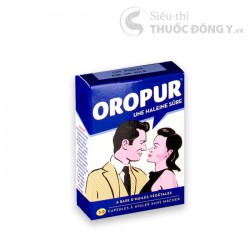 Viên Uống Chống Hôi Miệng Oropur 50 viên – Chính hãng từ Pháp