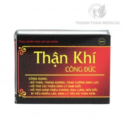 Viên uống Thận Khí Công Đức (Hồi Xuân Thận Khí) – Giúp bổ thận, tráng dương, tăng cường sinh lực - Hộp 30 viên