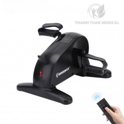Xe Đạp Thể Dục Tại Nhà, Hỗ Trợ Phục Hồi Chức Năng GoodFit GF008MB Điều Khiển Remote, Nhỏ Gọn