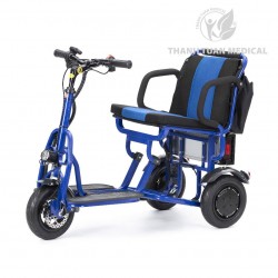 Xe Điện 3 Bánh YHX-03 Gấp Gọn Di Động - Xe Điện Du Lịch Gấp Như Vali, BH 1 năm chính hãng