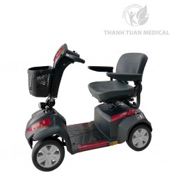 Xe điện 4 bánh EuroCare Miracle - Xe lăn điện siêu khỏe, siêu êm dành cho người già, người khuyết tật