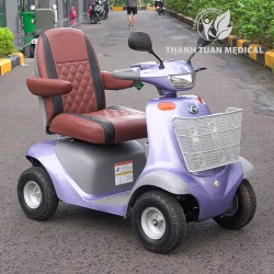 Xe Điện 4 Bánh KUBOTA EW40 - Nhật Mới 95% Mầu Xanh Tím, Người Già Đi Cực Thích