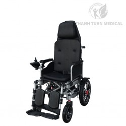 Xe lăn điện đa tiện ích ngả nằm Lucass XE-110LA - Dành cho người già và khuyết tật, nâng hạ bằng thủy lực