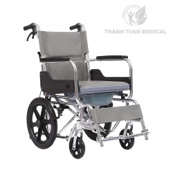 Xe Lăn Bô Bánh Nhỏ Lucass X616L Có thắng tay, Gấp gọn tiện dụng, BH 1 năm chính hãng (X-616L)