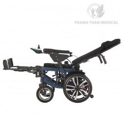 NEW 2026 - Xe Lăn Điện Đa Tiện Ích Ngả Nằm GBM-503 - Phiên Bản Ngả Nằm Bằng Pitong Thuỷ Lực