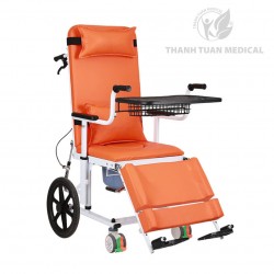Xe Lăn Ngả Nằm Đa Năng 4 In 1 - Hỗ Trợ Cho Người Tai Biến, Người Bệnh Phục Hồi Chức Năng Sang Giường Dễ Dàng