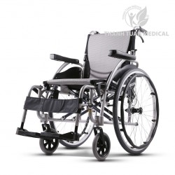 Xe Lăn Karma S-Ergo 125 Thiết Kế Ghế Ngồi Giảm Áp Chống Biến Chứng Viêm Loét