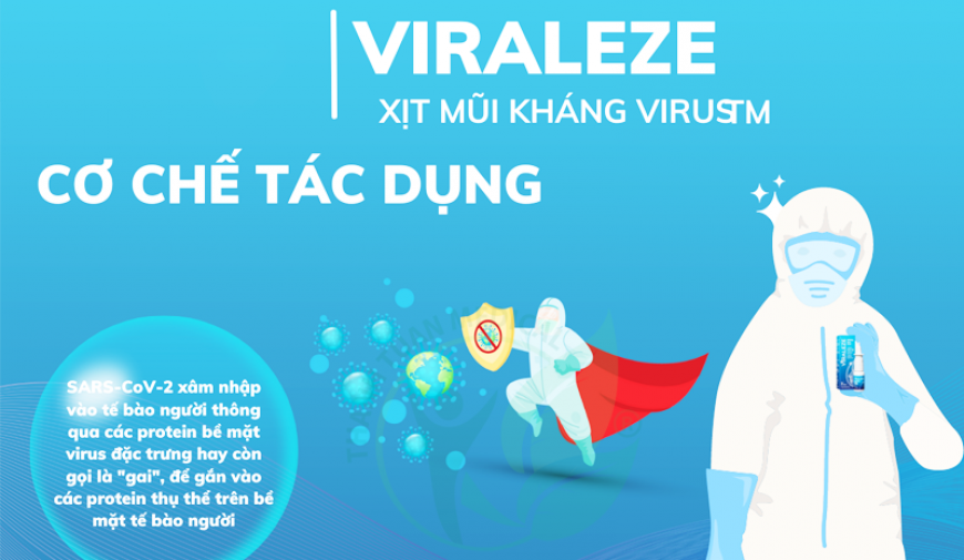 Xịt mũi kháng virus VIRALEZE là gì? Sử dụng xịt mũi kháng virus VIRALEZE như thế nào cho đúng?